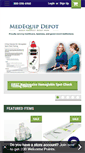 Mobile Screenshot of medequipdepot.com